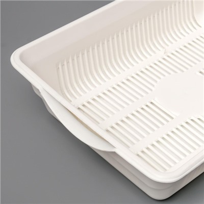 Туалет глубокий с сеткой 36×25×9 см, белый