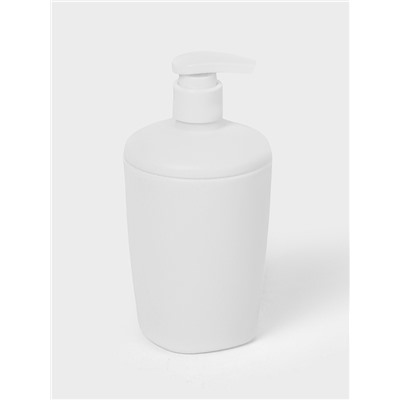 Набор для ванной комнаты Aqua, 4 предмета, пластик, белый