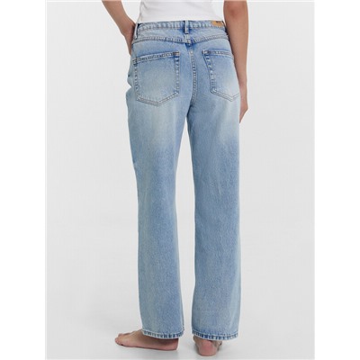 БРЮКИ ЖЕНСКИЕ ДЖИНСОВЫЕ 2024-DTW2301-1