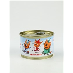 Леденцы монпансье в консервной банке «Три кота Новый год» 3 шт.