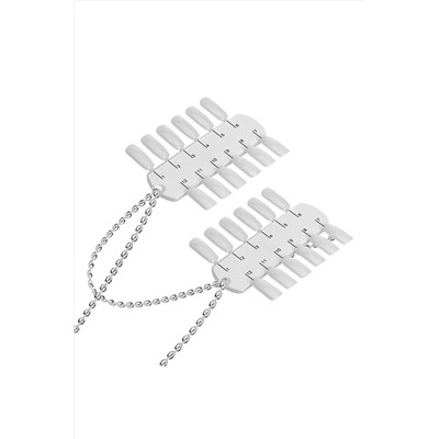 Kristaller Палитра для лаков на цепочке, 24 цвета, белый KRISTALLER, 1106521