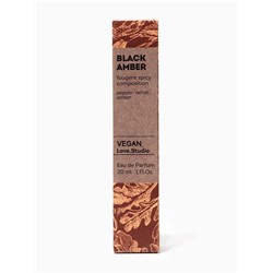 Парфюмерная вода женская Vegan Love Studio Black Amber, 30 мл