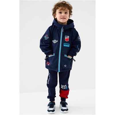 Куртка текстильная с полиуретановым покрытием для мальчиков (ветровка) PLAYTODAY, 1243937