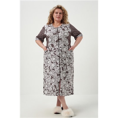 Халат домашний на молнии 83601