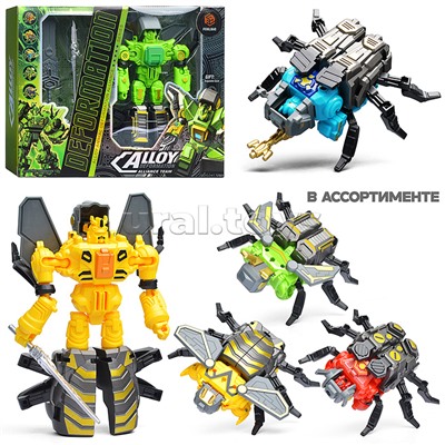 Робот трансформирующийся в насекомое, в коробке