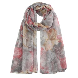 Палантин Т4-65 цветы