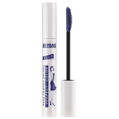 Тушь PERFECT COLOR веер пышных ресниц BLUE синий