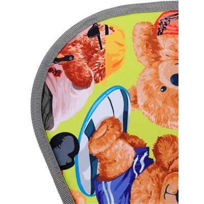 Ледянка мягкая Bear, треугольная, d=41 см, толщина 1.2 см, рисунок МИКС