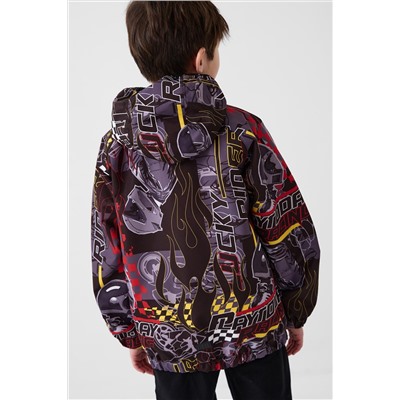 Куртка текстильная с полиуретановым покрытием для мальчиков (ветровка) PLAYTODAY, 1240294