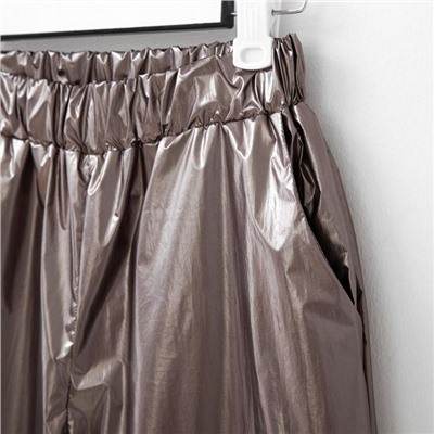 Брюки женские MINAKU: Trend zone, медные, размер 40 (рост 158 см)