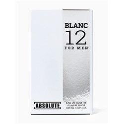 Туалетная вода мужская Absolute Blanc 12 (по мотивам Lacoste 12.12. Blanc), 100 мл