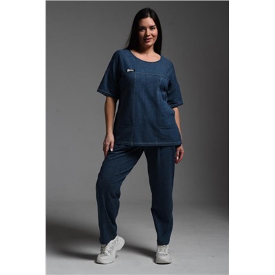 Брюки женские 8498 (Джинс)