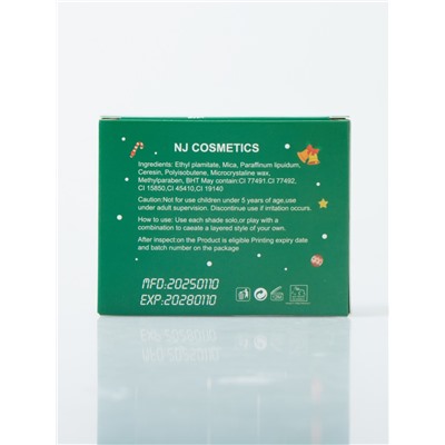 NJ Cosmetics Подарочный набор матовых помад для губ, 4 шт