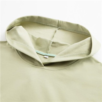 Костюм женский спортивный (худи, брюки) MINAKU: Casual Collection, размер 46, фисташковый