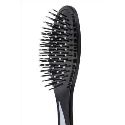 Kristaller Расчёска массажная для волос / Классик 8581, пластик, 20,8 см, черный KRISTALLER, 1133497