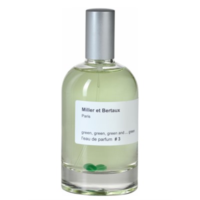 MILLER ET BERTAUX #3 GREEN, GREEN, GREEN AND... GREEN edp 100ml TESTER