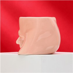 Кружка чайная керамическая «Адам», 260 мл, 18+