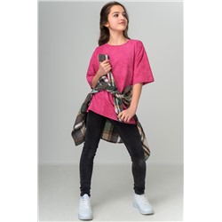 Футболка оверсайз для девочки Happyfox