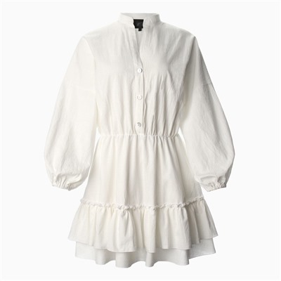 Платье мини женское MIST Summer time, размер 40-42, белое