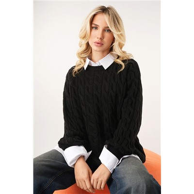 Женский свитер оверсайз Happyfox