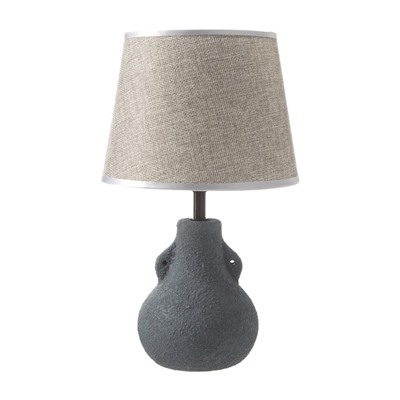 Лампа настольная «Каламбур» 1×40 Вт Е14 темно-серый 20×20×32 см