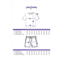 Комплект (Футболка+Шорты) PLAYTODAY, 1130953