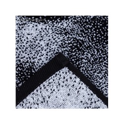 Полотенце махровое Этель «Пантера» 70×130 см, 100% хлопок, 420 г/м², чёрно-белое