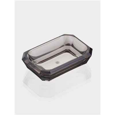 Набор для ванной "Кристалл" 4 предмета (дозатор, 2 стакана, мыльница)