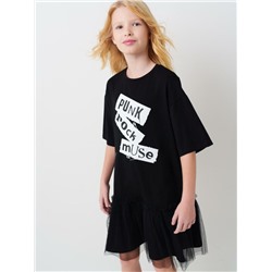 Платье трикотажное для девочек