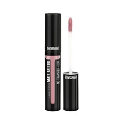LUX visage Жидкая губ/ пом  MATT ТAТOO 2.8г №123 (светл.розовый)NO transfer/5