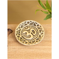 Подставка под благовония «ОМ», алюминий