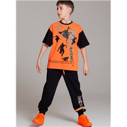 Комплект трикотажный для мальчиков: фуфайка (футболка), брюки