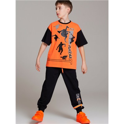 Комплект трикотажный для мальчиков: фуфайка (футболка), брюки