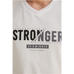 Фуфайка (футболка) муж BeGood SS23MJ294 белый