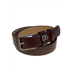 Ремень женский из искусственной кожи, цвет  шоколад