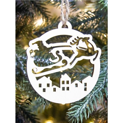 Ёлочная игрушка «Новогодние шарики», набор 15 шт.