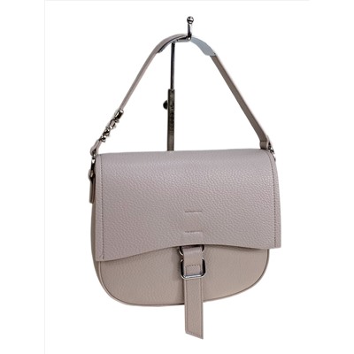 Женская сумка из искусственной кожи, цвет светло бежевый