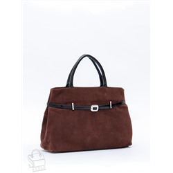 Сумка женская кожаная 91156MSS coffee Velina Fabbiano-Safenta