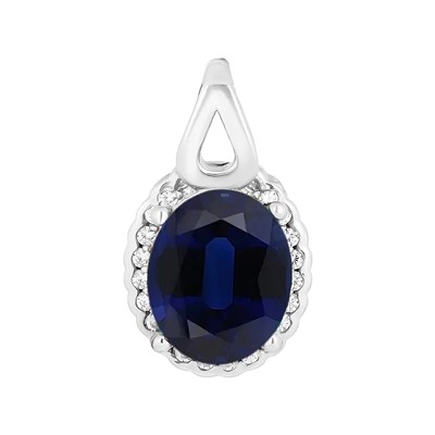 Подвеска, сапфир корунд, SL-RIC49