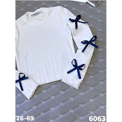 Блузка 6063 синий