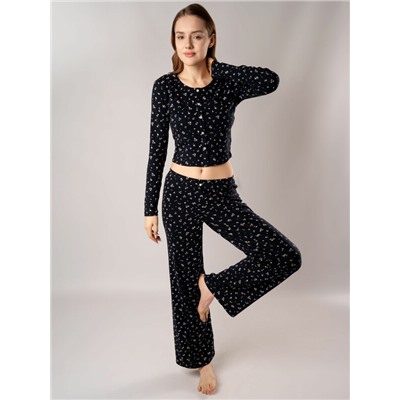 Женская пижама (ДЛ.рукав+брюки)