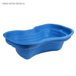 Пруд садовый пластиковый, 400 л, синий