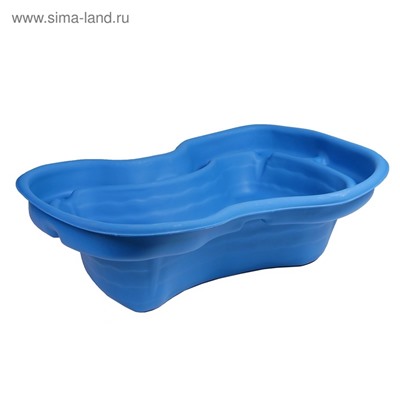 Пруд садовый пластиковый, 400 л, синий