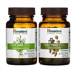 Himalaya, Back to Balance Cleanse, 2 Bottles, 30 Vegetarian Capsules Each