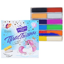 Пластилин "Волшебная палитра" 12 цв.СНЯТ с производства