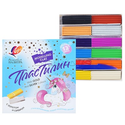 Пластилин "Волшебная палитра" 12 цв.СНЯТ с производства