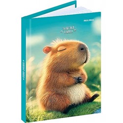Записная книжка А6 64л "МИЛАЯ КАПИБАРА - 2" глянц.лам. ЗК64-3029 Проф-Пресс