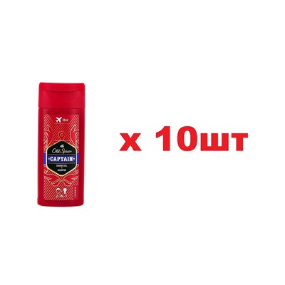 Old Spice Captain 2в1 Шампунь+Гель для душа 50мл 10шт