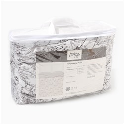 Покрывало 1.5-спальное LoveLife Plant, 150×230±5 см, жатка