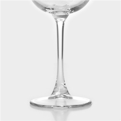 Бокалы для вина Paşabahçe CASUAL, 255 мл, набор 6 шт. стекло, прозрачные